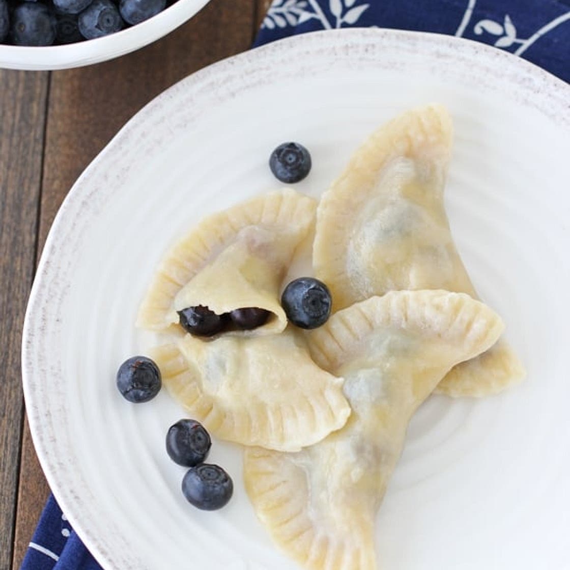 Blueberry Vareniki