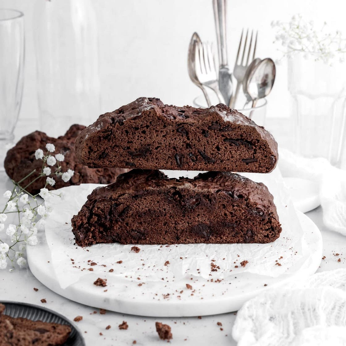Double Chocolate Irish Stout Soda Bread