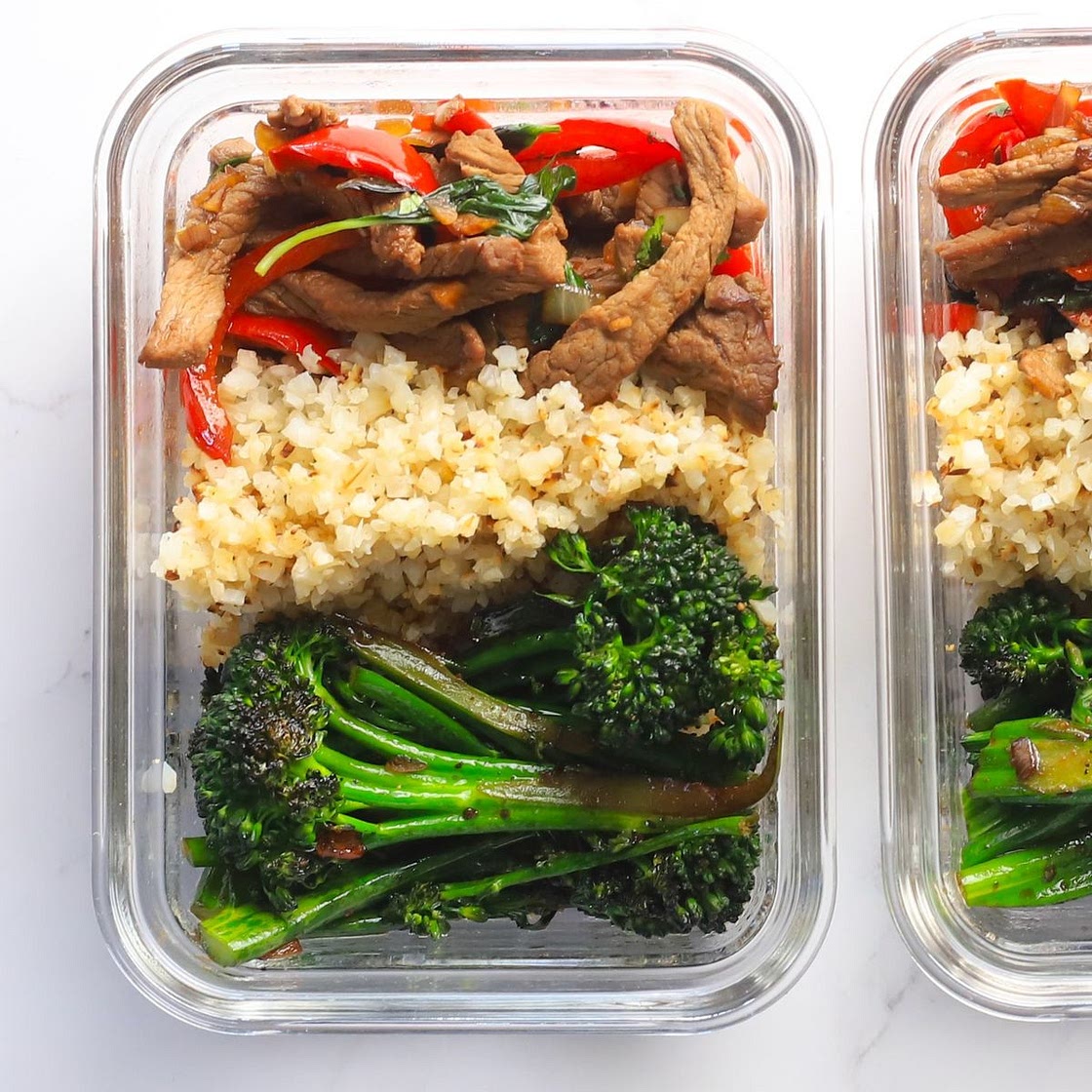 Thai Basil Beef Low Carb Meal Prep Recipe