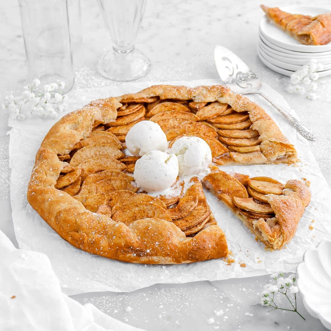 Cinnamon Apple Galette