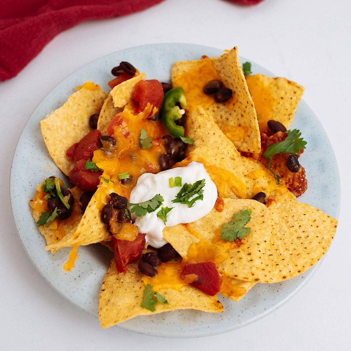 Black Bean Nachos