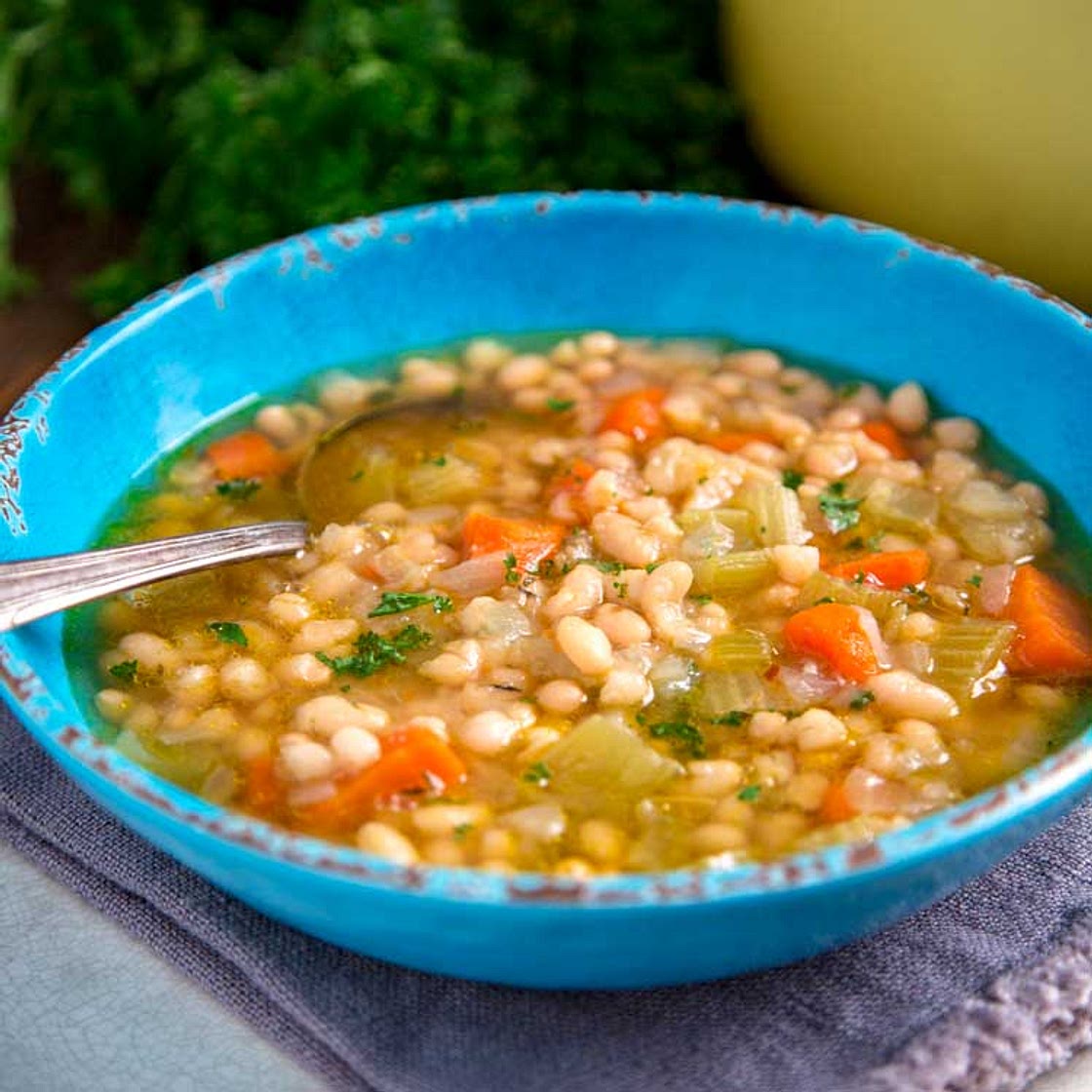 Mom's Navy Beans Recipe + Video