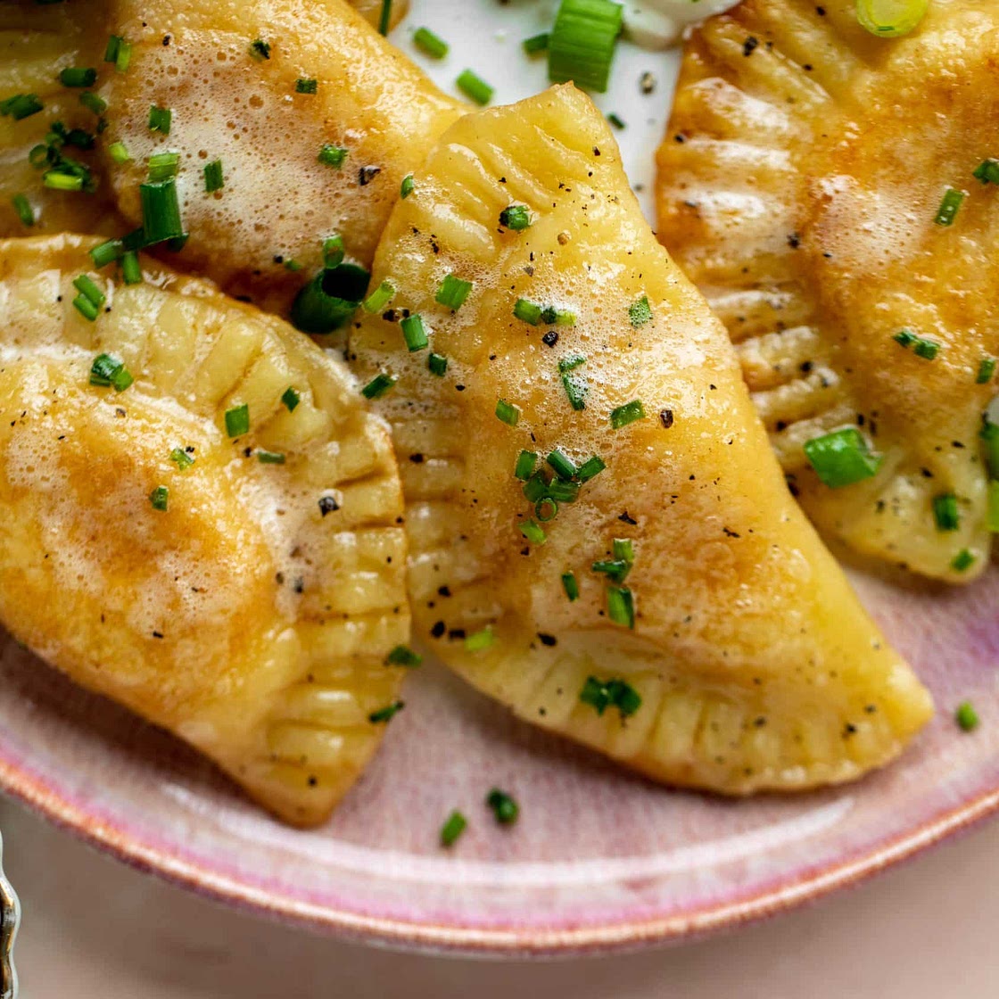 Roasted Sweet Potato and Fontina Pierogi