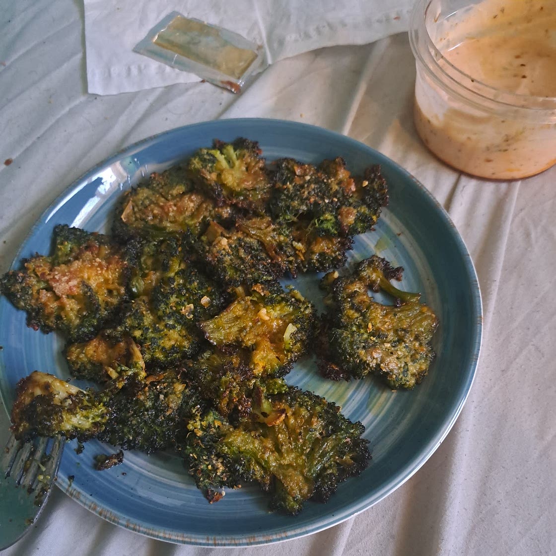 SMASHED BROCCOLI