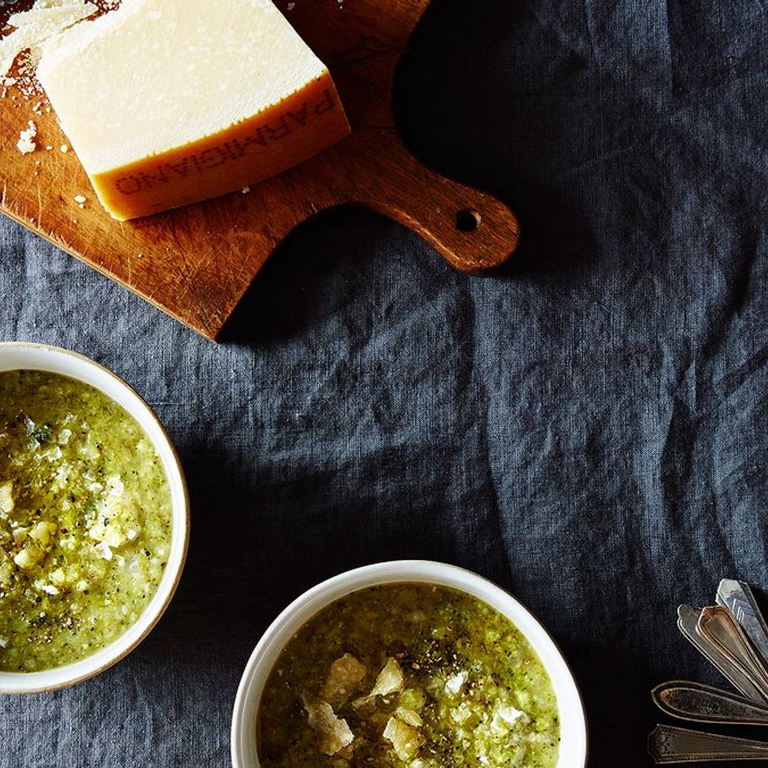 Melissa Clark's Seared Broccoli & Potato Soup