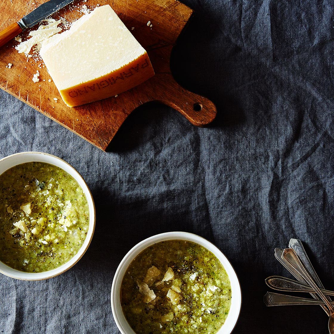 Melissa Clark's Seared Broccoli & Potato Soup