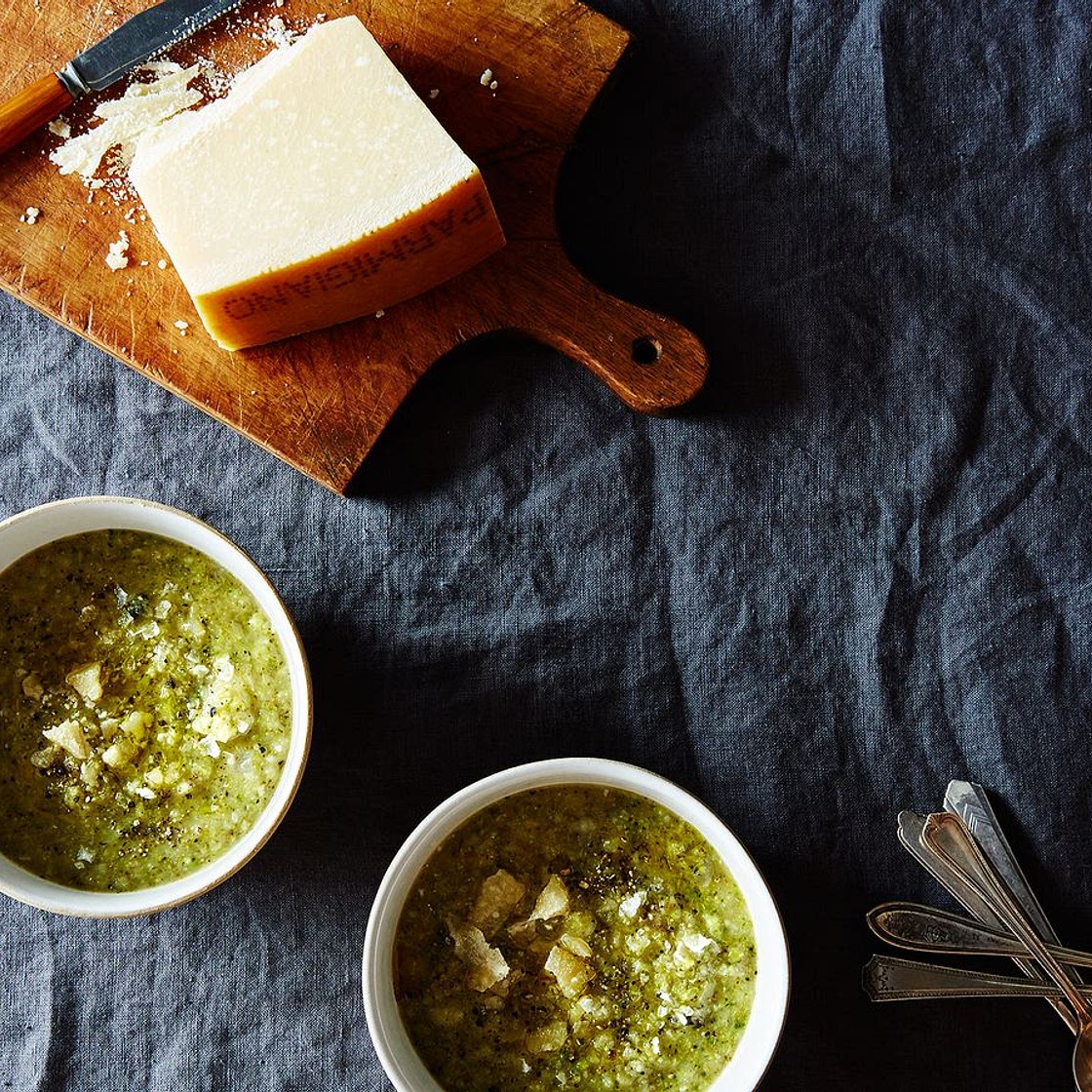 Melissa Clark's Seared Broccoli & Potato Soup