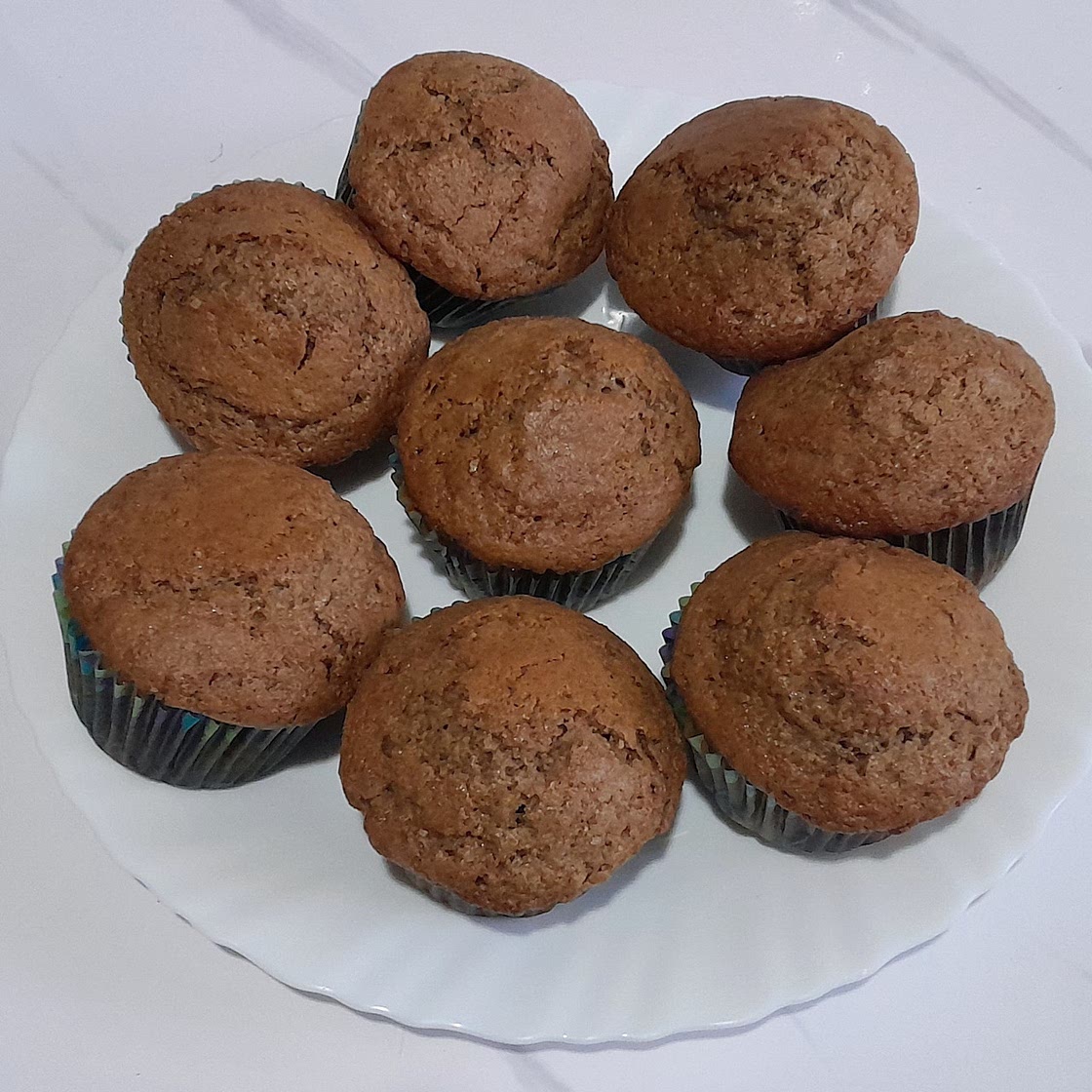 Simple chai spice muffins
