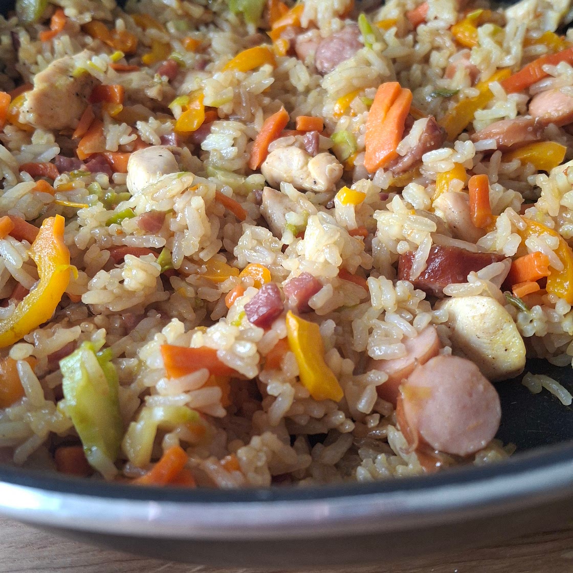 Arroz con verduras
