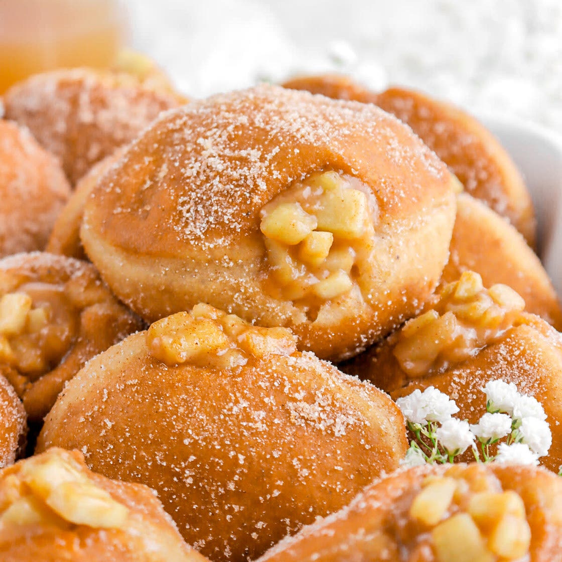 Apple Pie Doughnuts