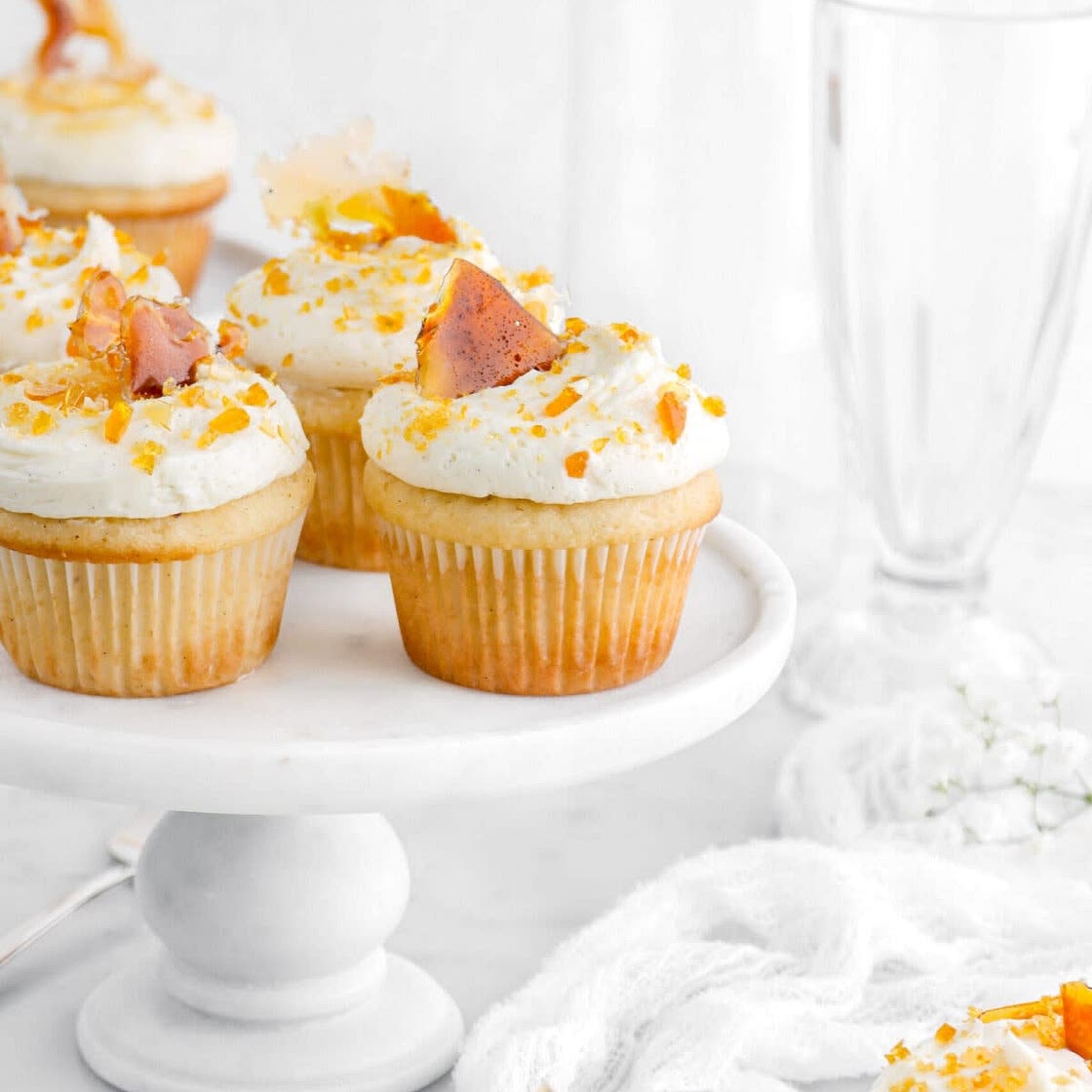 Crème Brûlée Cupcakes