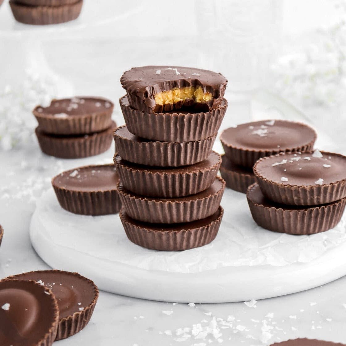 Homemade Peanut Butter Cups (Vegan + Gluten Free + Refined Sugar Free!)