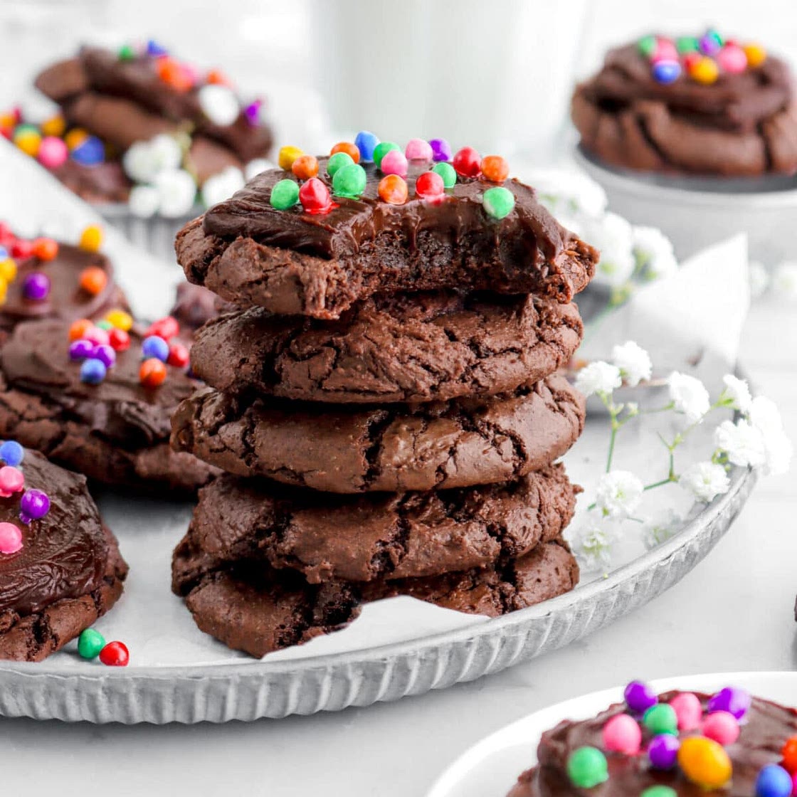 Cosmic Brownie Cookies