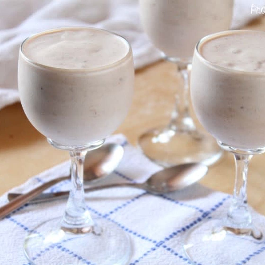 Mousse di banana e yogurt