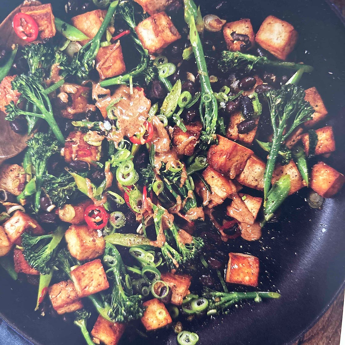Sesame, Almond, & Black Pepper Tofu Bowl