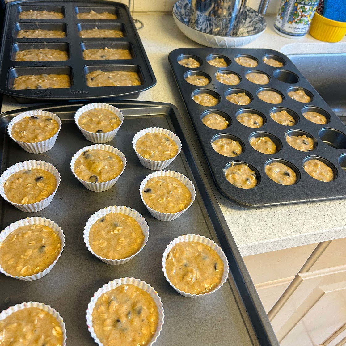 Banana Oat Muffins