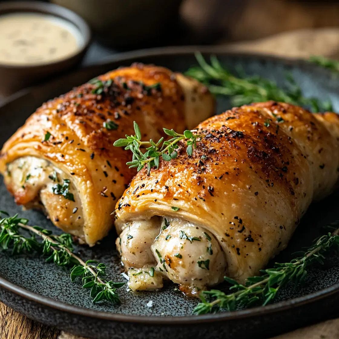 Delicious Chicken Stuffed Crescent Rolls Recipe | Easy Crescent Roll Ideas