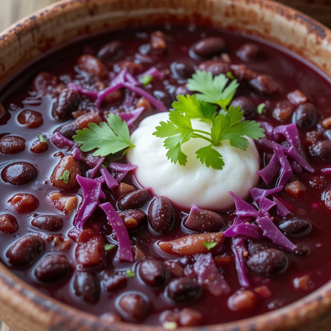 The Ultimate Purple Black Bean Soup Recipe – Pure Bliss!
