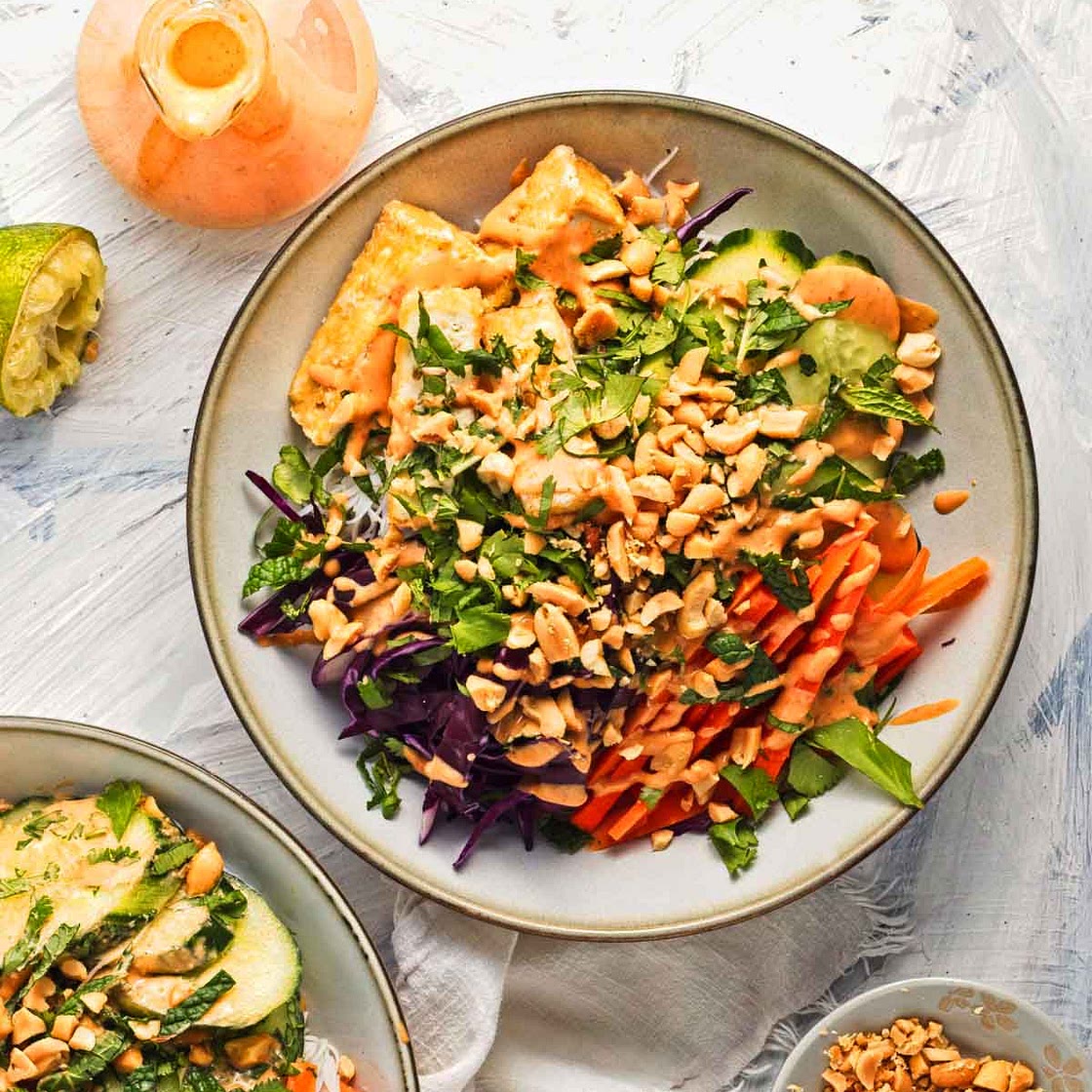 Spring Roll Bowls