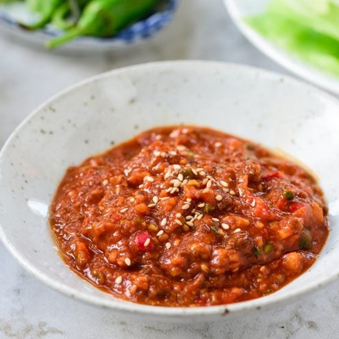 Ssamjang (Sauce for Korean Lettuce Wraps)