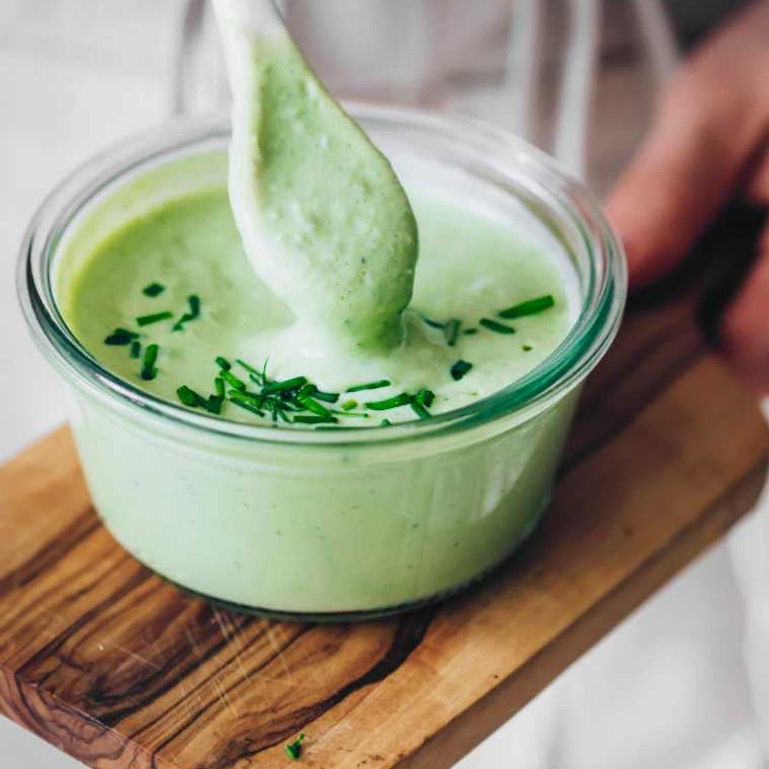 Easy Silken Tofu Ranch Dressing