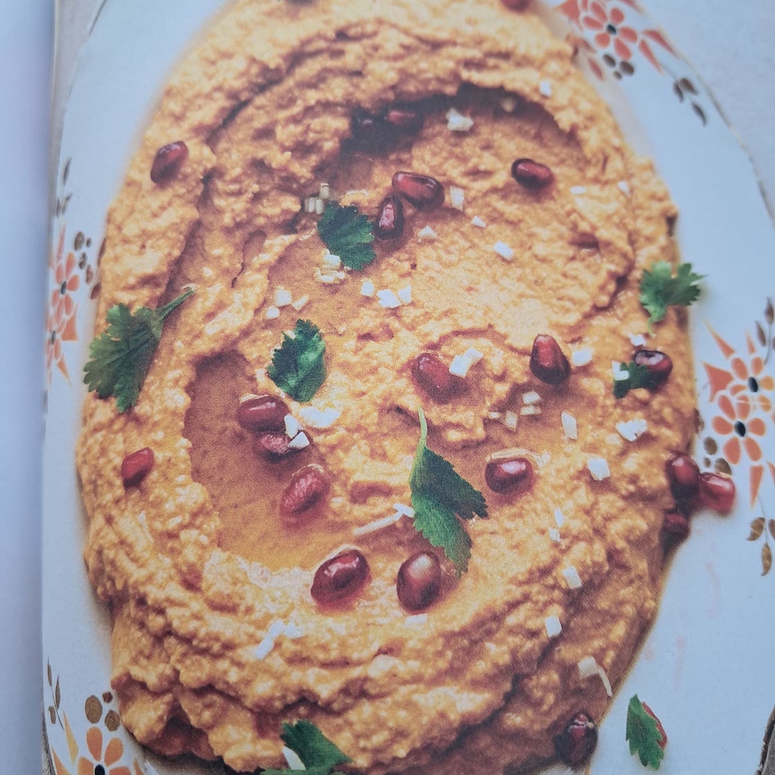 Harissa Red Lentil Hummous