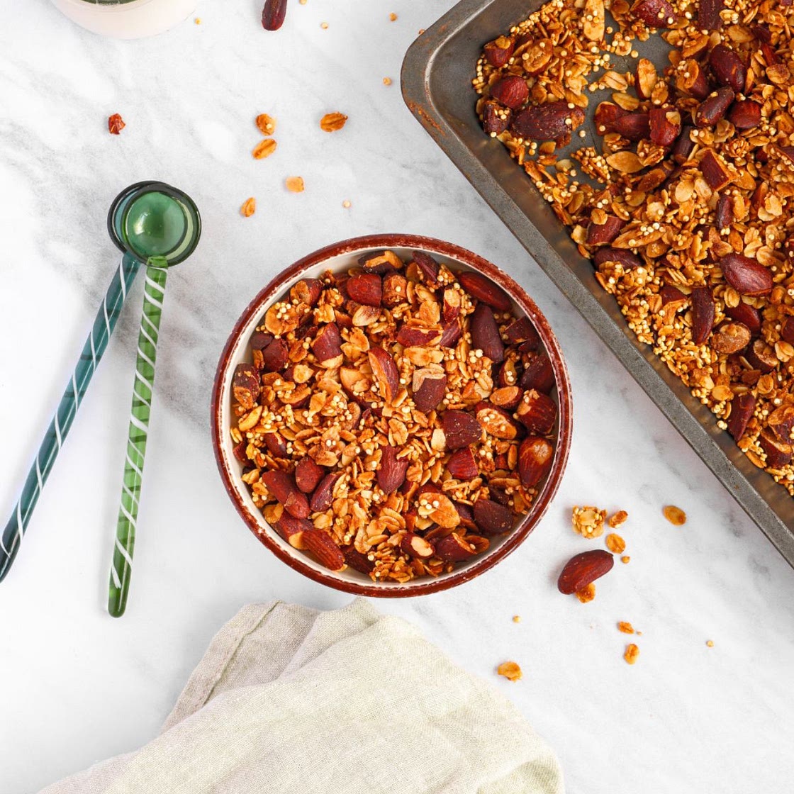 Almond Quinoa Granola
