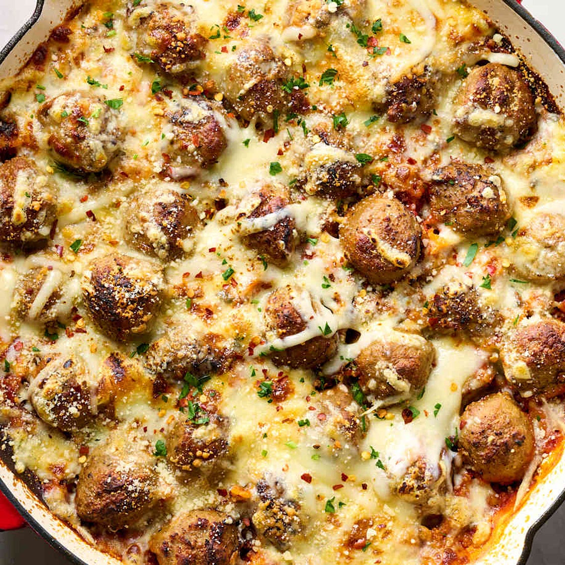 One-Pan Meatballs & Rice Recipe