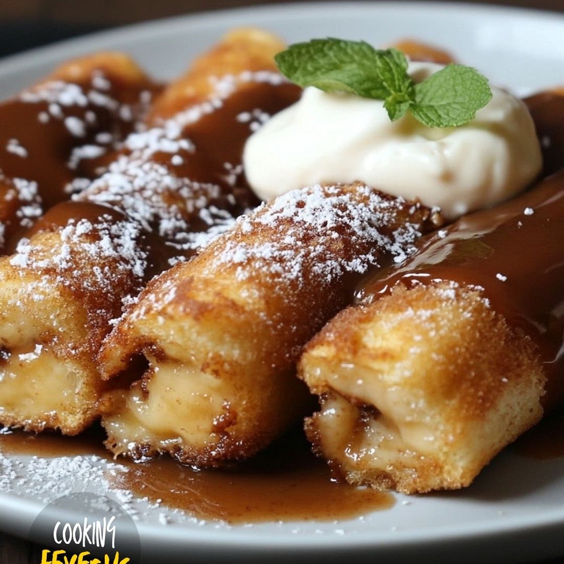 Banoffee French Toast Roll-Ups