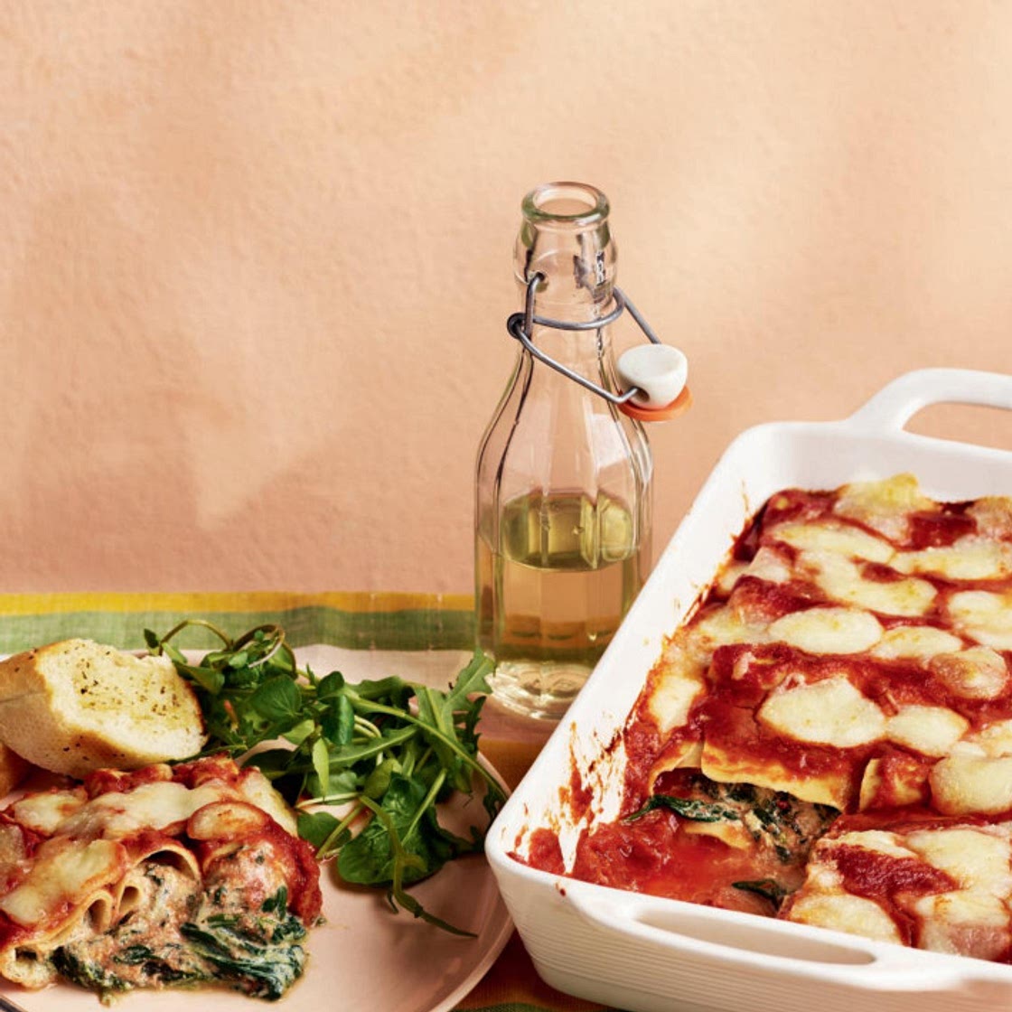 Air Fryer Spinach Cannelloni