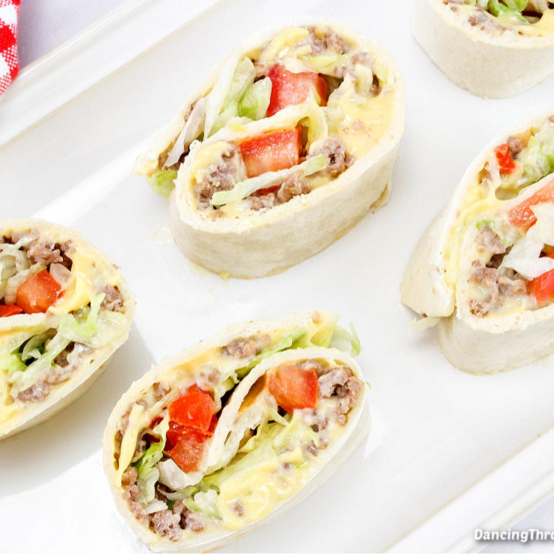 Cheeseburger Pinwheels