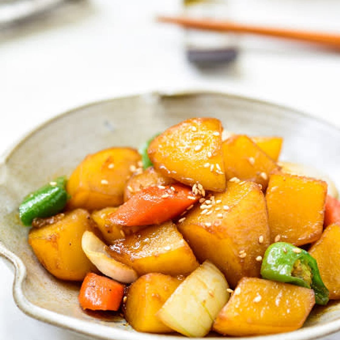 Gamja Jorim (Braised potatoes)