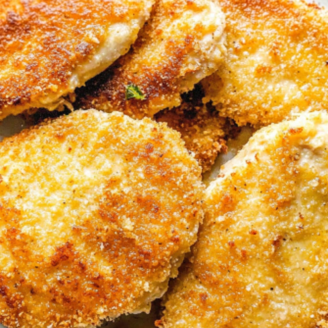 Crispy Baked Chicken Cutlet Recipe