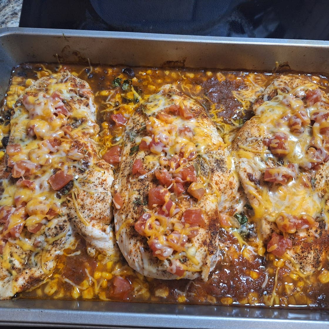 Santa Fe Baked Chicken Recipe