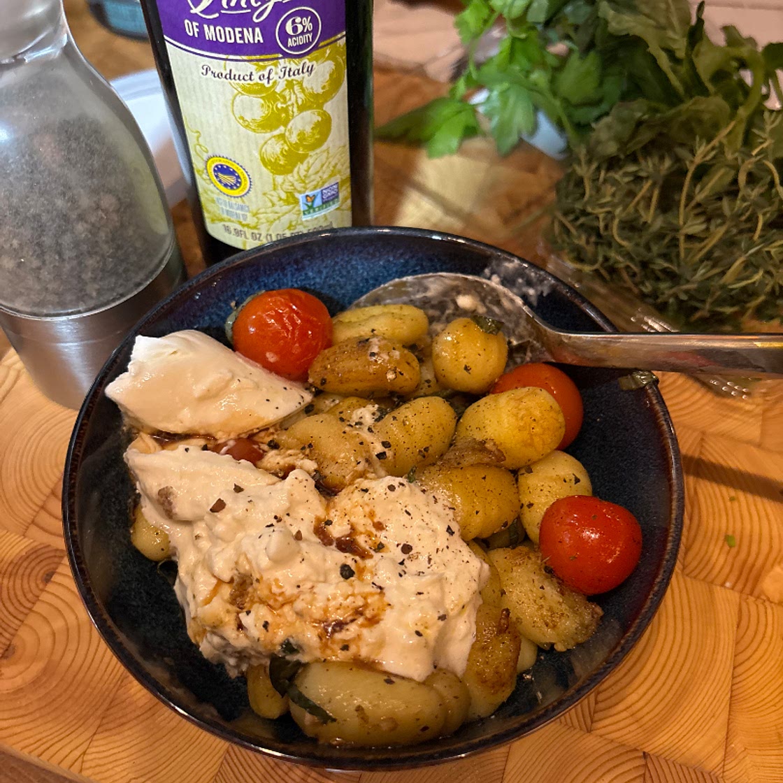 Sheet Pan Caprese Gnocchi