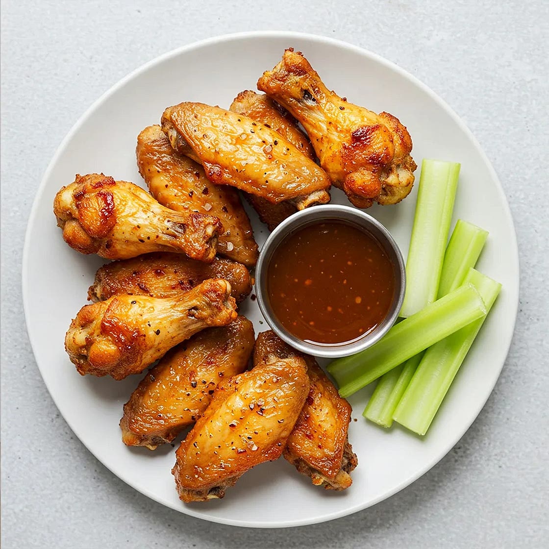 Crispy Baked Chicken Wings Recipe | Easy & Healthy | Sharp Blades