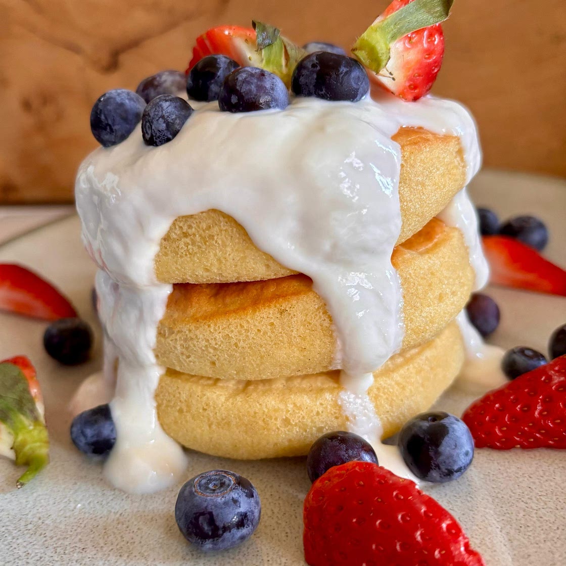 Air Fryer Pancakes