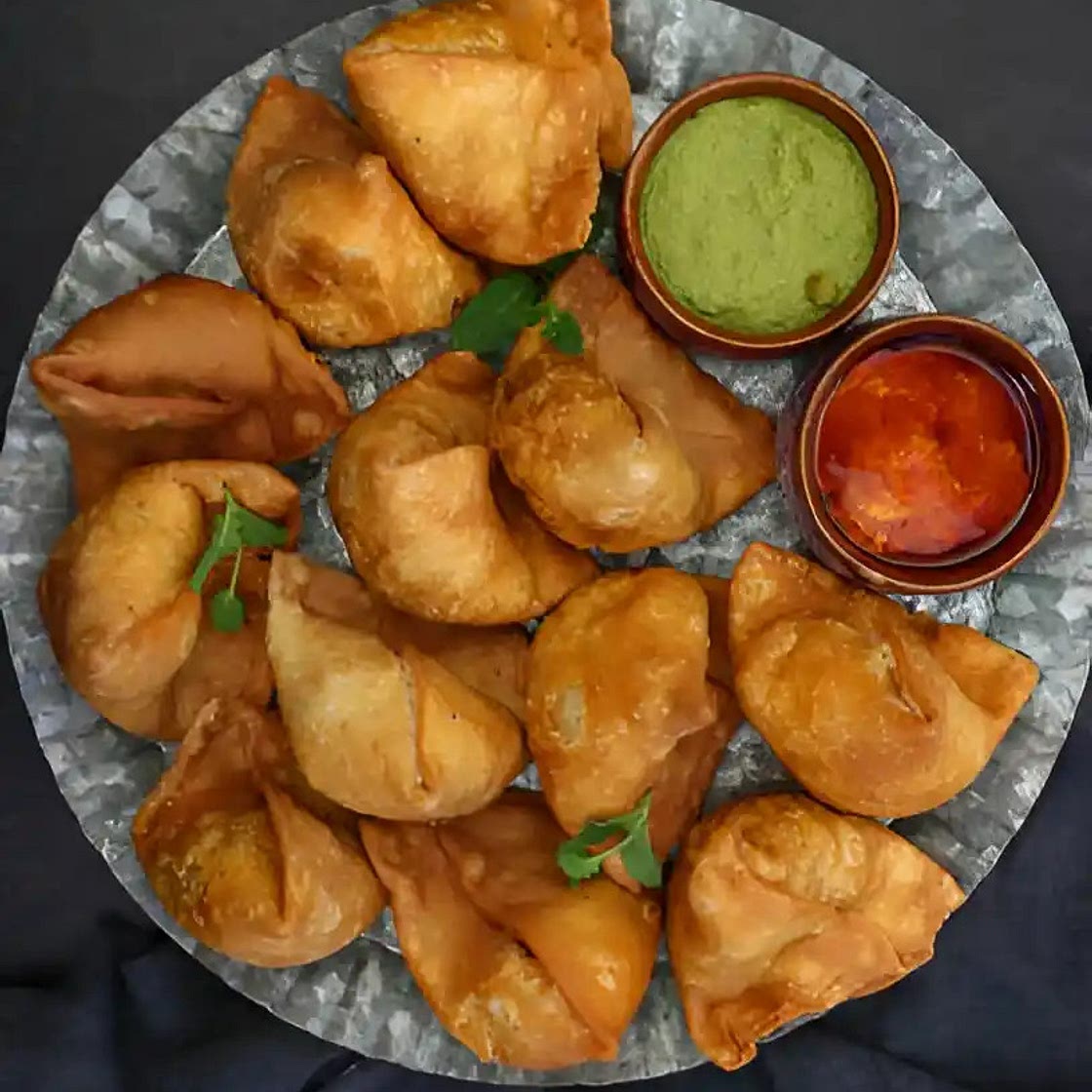 Recette samoussa poulet au curry​