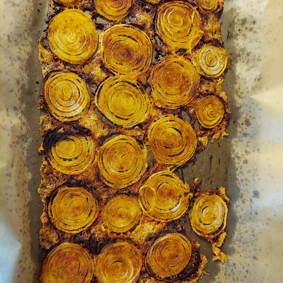 2 Ingredient Onion Ring Chips (Low Carb)