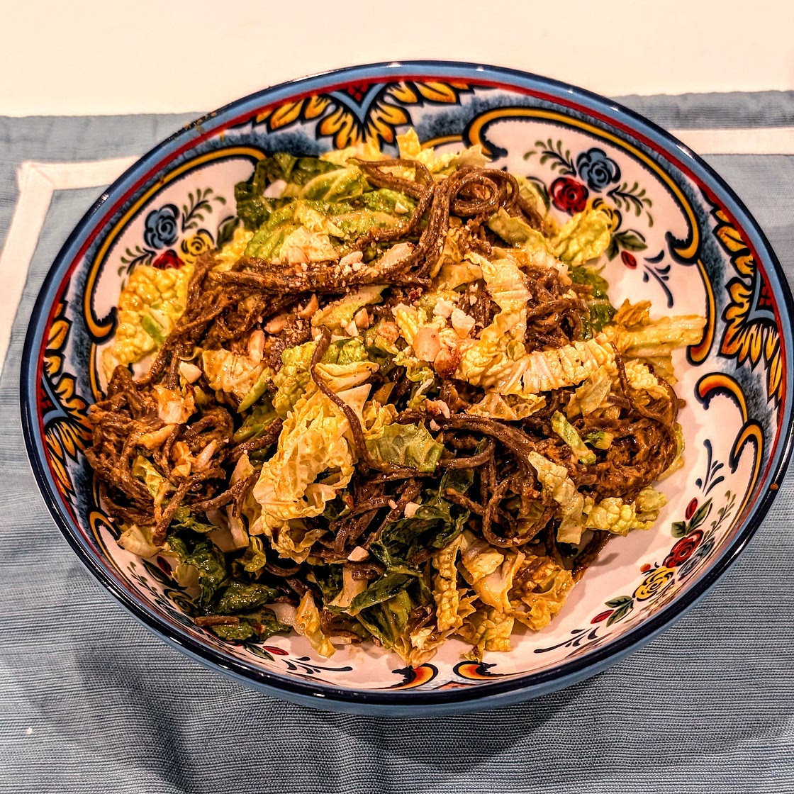 Peanut Chicken with Noodles