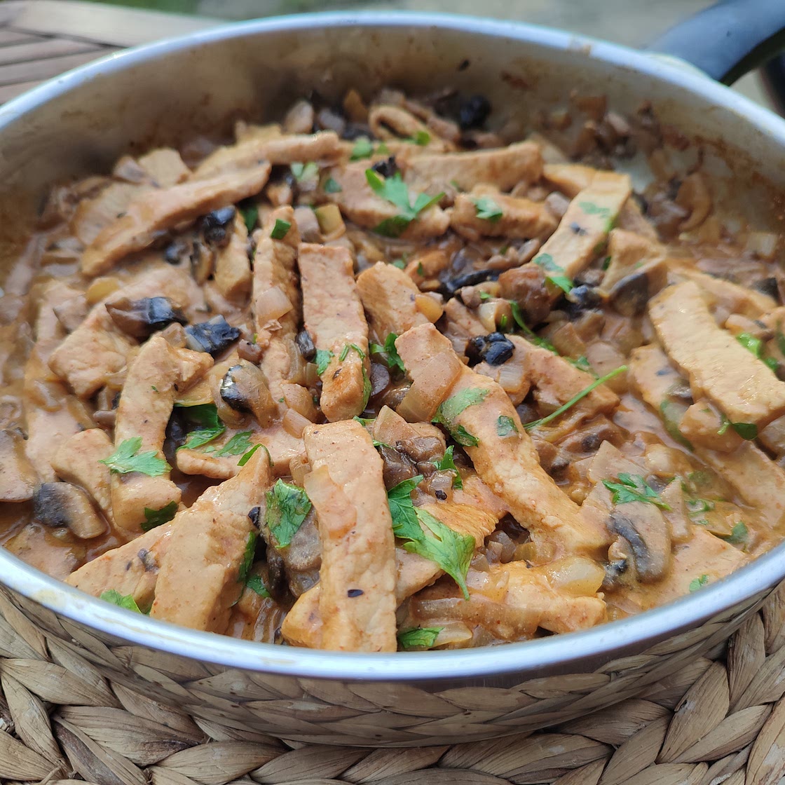 Pork Stroganoff