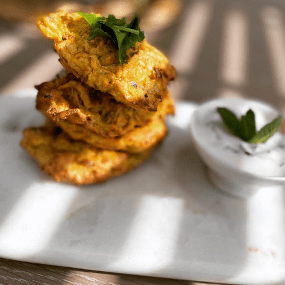 Air Fryer Carrot Fritters