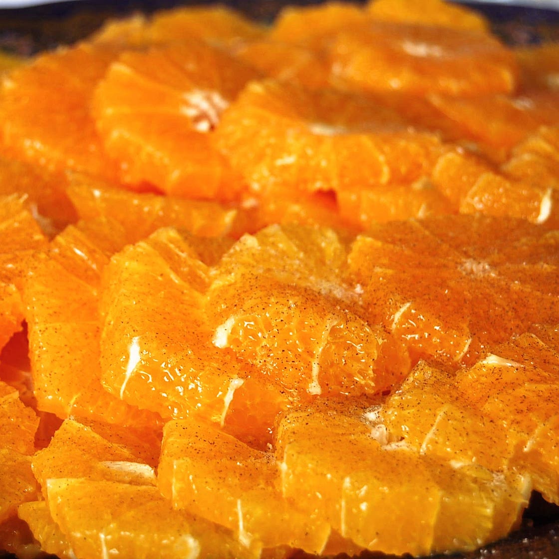 Orange Slices with Cinnamon