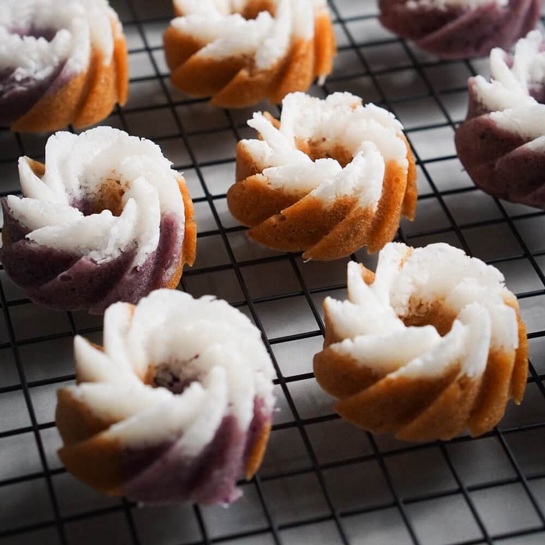 Puteri Ayu (Steamed Coconut Cupcake)