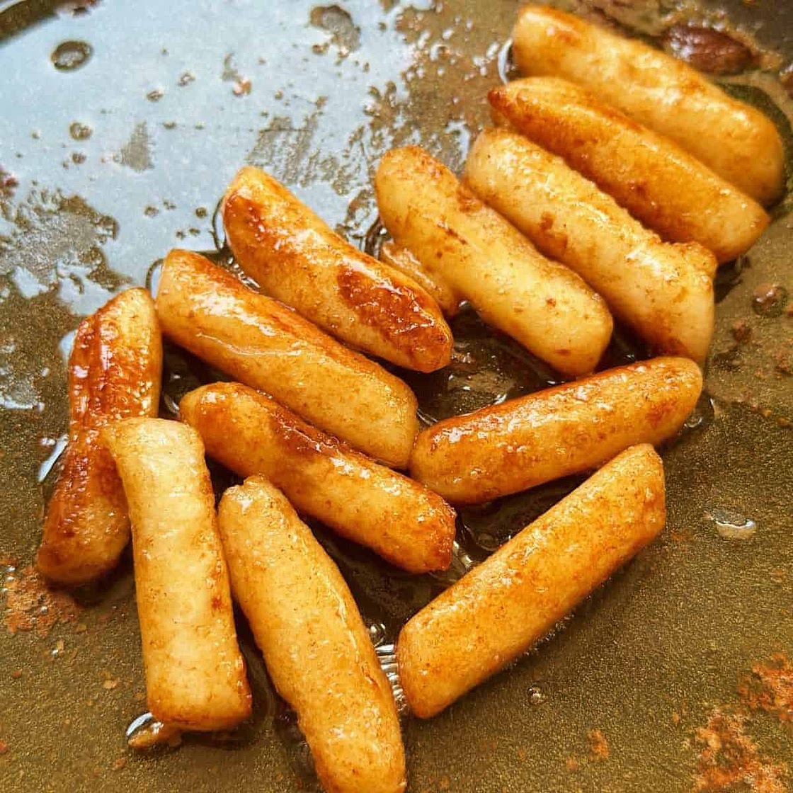 Easy Honey Butter Tteokbokki (Non Spicy)