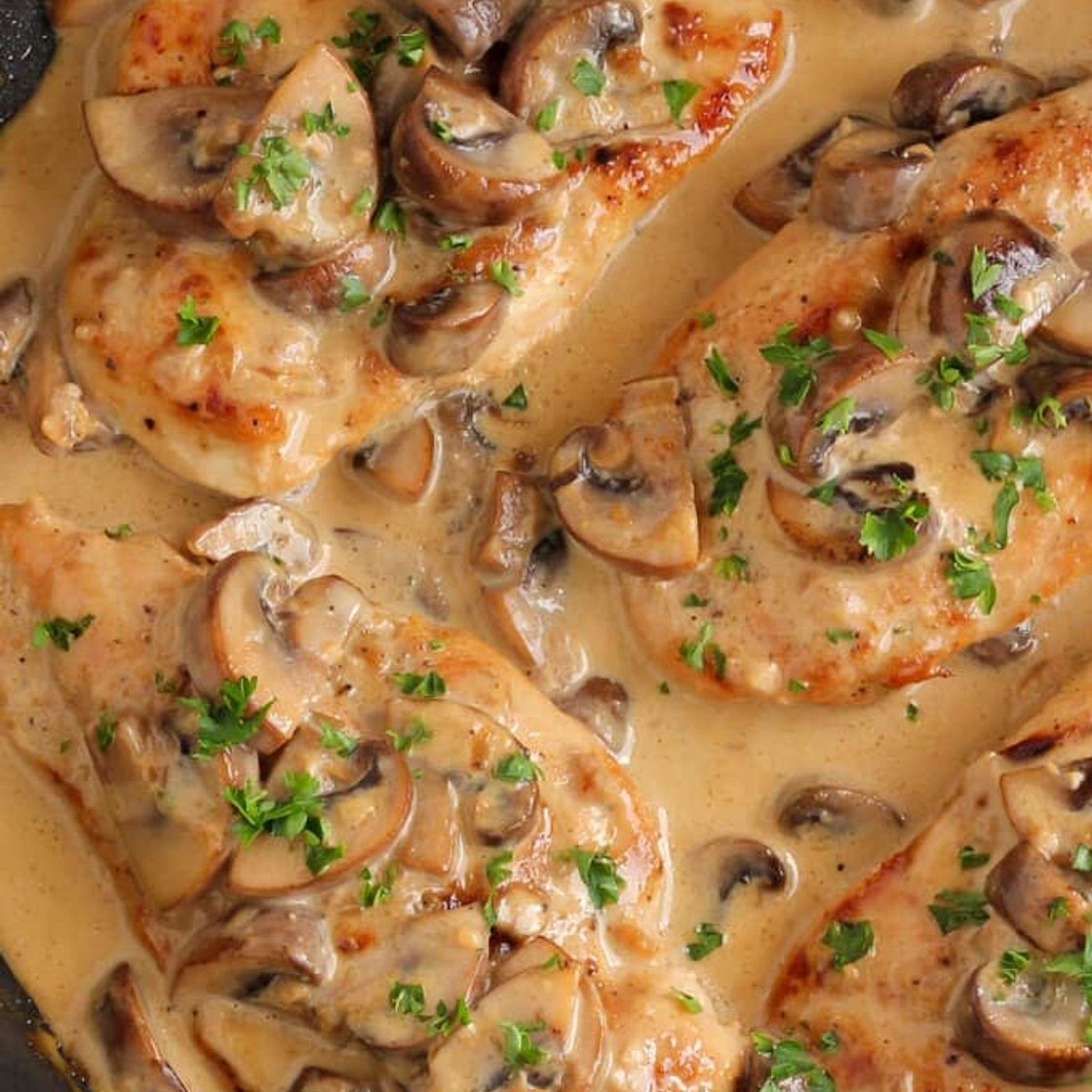 Creamy Keto Chicken Marsala