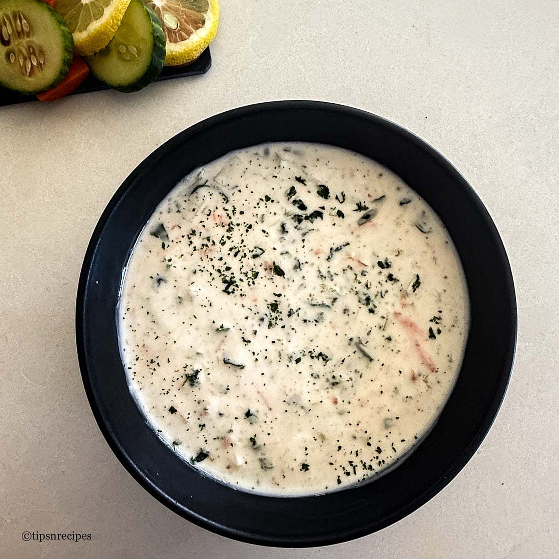 Mixed Vegetable Raita