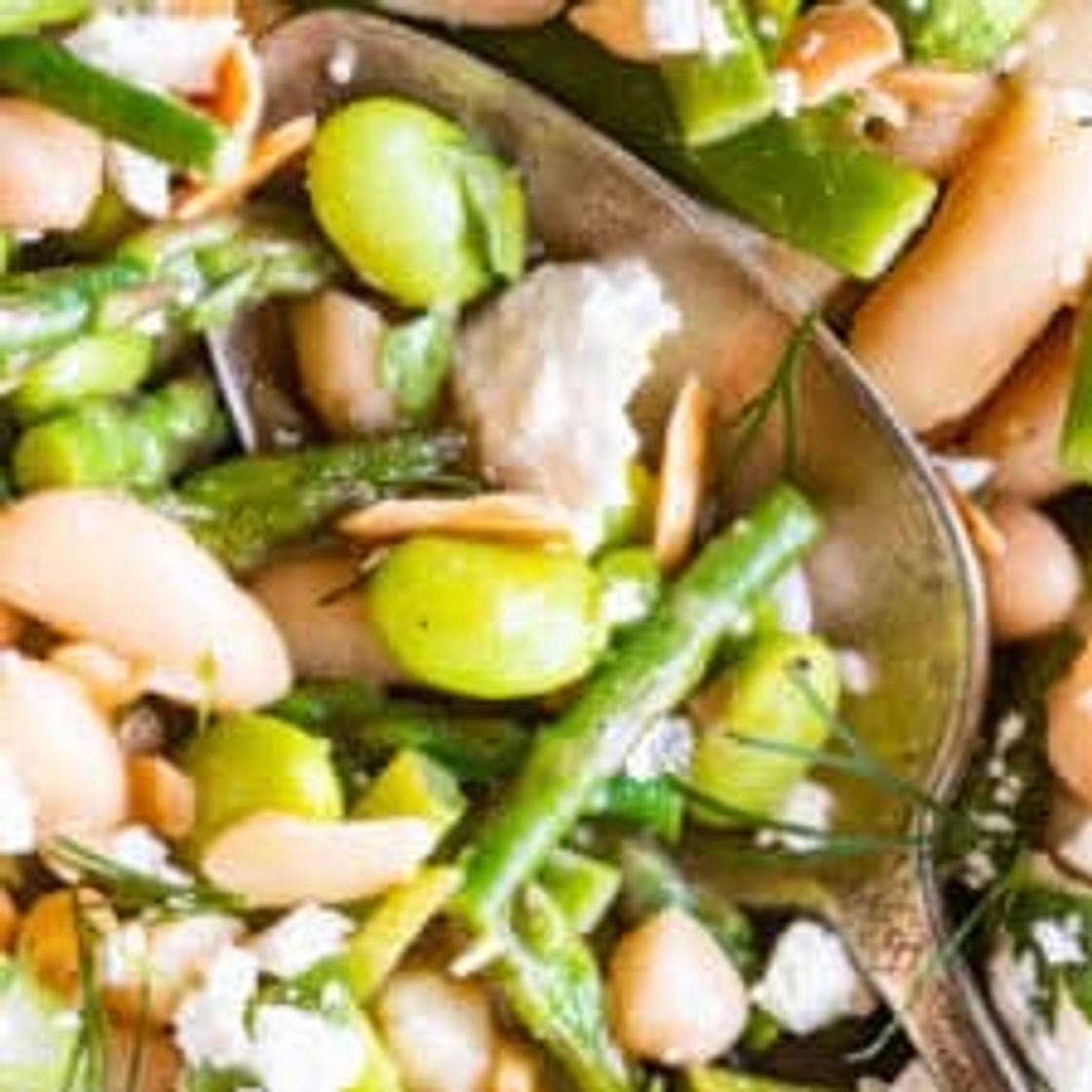 Spring Asparagus Spoon Salad