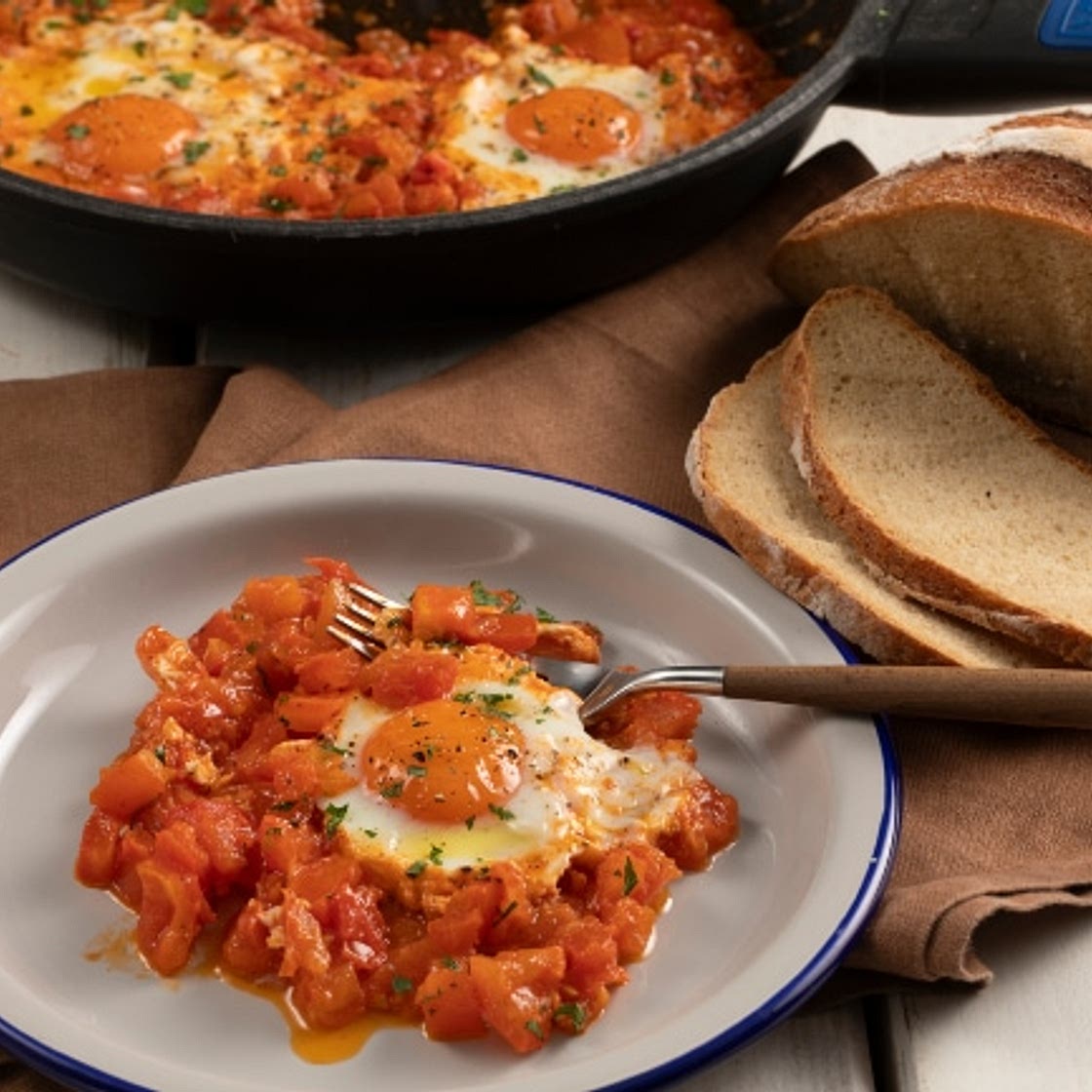 Uova al pomodoro