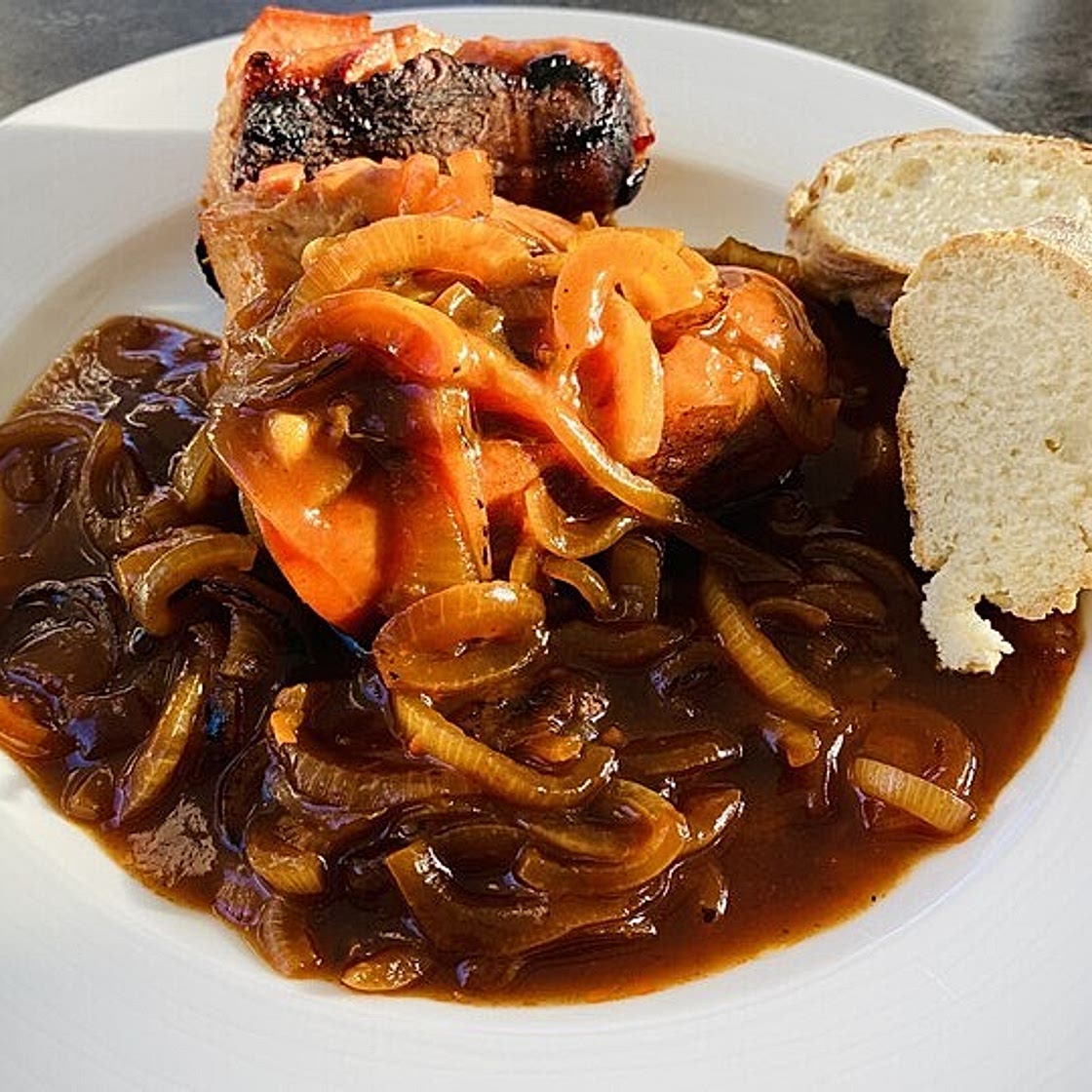 Zwiebelsauce